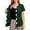 14# Dark Green, variant on Mastectomy Shirts with Drain Pockets for Women Chemo Port Short Sleeve Tear Away Shirts Khaki XL