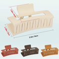 thumbnail image 2 of 4 PCS Hair Claw Clips for Women, 3.5 Inch Matte Big Claw Clips Strong Hold Non-Slip Barrettes Rectangular Hair Clips for Long Thin Thick Hair, 2 of 4