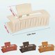 thumbnail image 2 of 4 PCS Hair Claw Clips for Women, 3.5 Inch Matte Big Claw Clips Strong Hold Non-Slip Barrettes Rectangular Hair Clips for Long Thin Thick Hair, 2 of 4