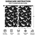 thumbnail image 2 of Blackout Kids Curtains,Halloween Bat Pattern Childrens Insulated Curtains Set Of 2,Bedroom Essentials,Toddler Room Decor 52"x84", 2 of 5