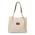 thumbnail image 1 of Bolso de hombro de PU grande para mujer Caqui claro Yinane, 1 of 8