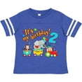 thumbnail image 3 of Inktastic It's My Birthday Circus Train 2nd Birthday Boys or Girls Toddler T-Shirt, 3 of 5