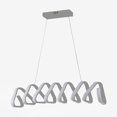 thumbnail image 3 of Lámpara LUXOR Tipo Candil Colgante Led Plateada Luxica Lighting 6263 C, 3 of 10
