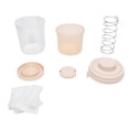 thumbnail image 2 of Greek Yogurt Strainer, 1000ml Spring Pressure Filtration Mesh Strainer for Filtering Thick Greek Yogurt Milk, 2 of 7