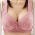 thumbnail image 1 of Abcnature Women Full Coverage Bras Oversized Non-wired Bras Glossy Push-up Back Bras, 1 of 3