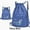 Blue, variant on Fasiaou Large Drawstring Backpack Bag, Sports Gym Bag String Sackpack with Shoes Compartment, Waterproof String Bag Cinch for Women Men(Gray)