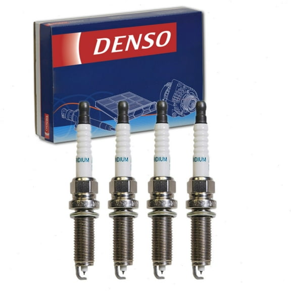 4 pc DENSO Iridium Long Life Spark Plugs compatible with Toyota Prius V 1.8L L4 2012-2015
