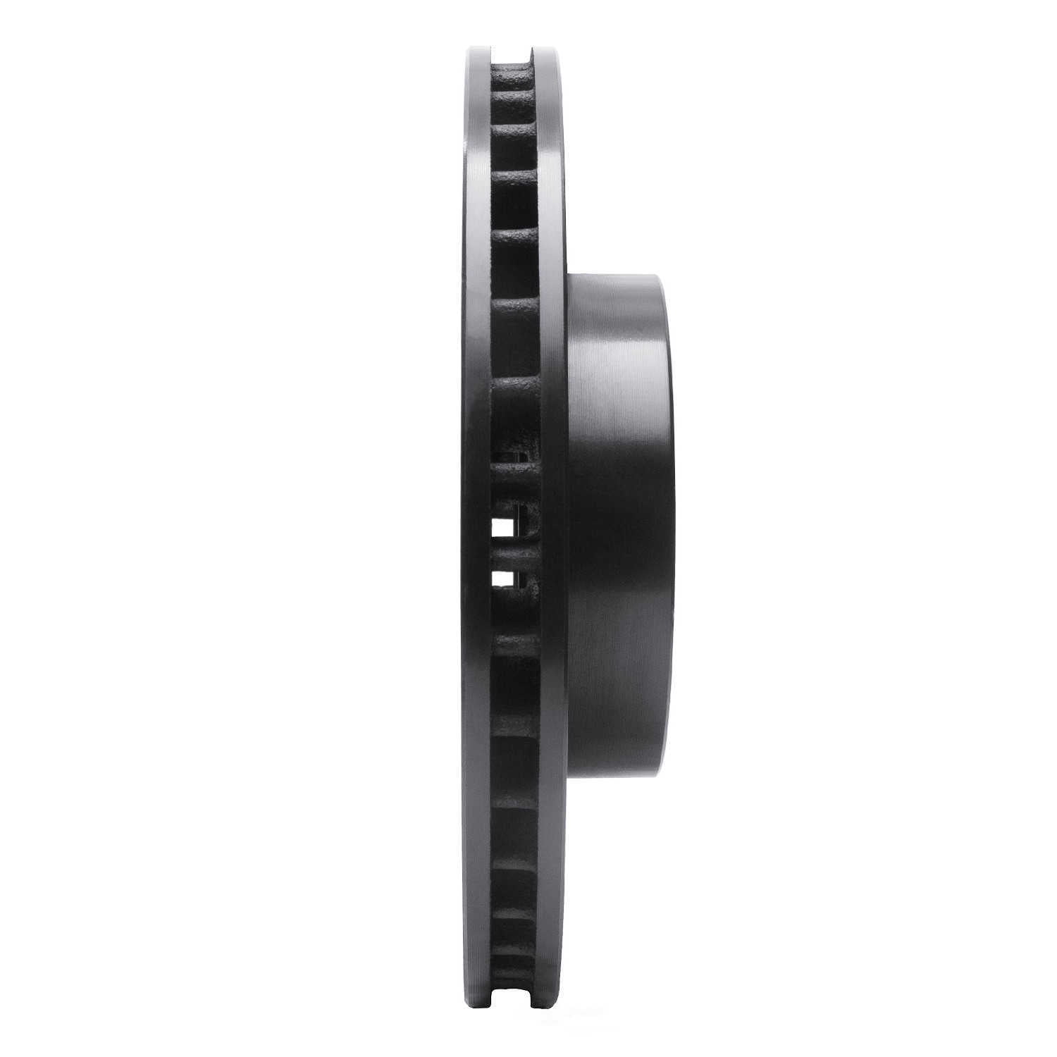 Dynamic Friction Company 633-27015L DFC Brake Rotor - Drilled And Slotted - Black