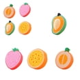 thumbnail image 1 of 1 Pce/4 PcsPince en Forme de Fruitcouringpadcleaningclothremovingstainsspongekitchentools, 1 of 6