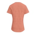 thumbnail image 3 of T Shirts for Women 2025 Short Sleeve Lace Eyelet Dressy Casual Cute Tshirt Blouse Tops Womens T Shirts, 3 of 6