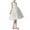 Girls Dresses White, variant on Big Girls Sleeveless Tutu-Dresses Size 3-14 Teens Kids Elegant A-Line Layered-Tulle Solid Color Semi-Formal Wedding Guest Flower Girl Dress