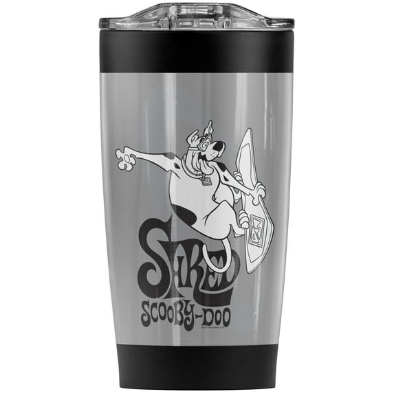 Scooby Doo Shred Stainless Steel Tumbler 20 oz Coffee Travel Mug/Cup, Vacuum Insulated & Double Wall with Leakproof Sliding Lid | Great for Hot Drinks and Cold Beverages