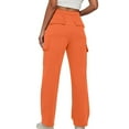 thumbnail image 3 of RQYYD Womens Cargo Sweatpants Baggy High Waisted Joggers Sweat Pants Athletic Pants, 3 of 6
