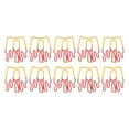 thumbnail image 4 of Pinces à Papier en Métal, Forme de Frites, Processus d'Électroplaquage pour la Maison, 4 of 8