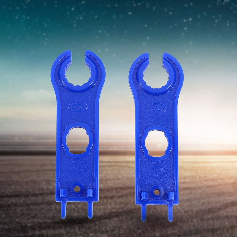Wealrit 4 Pairs MC4 Solar Connector Spanner Wrenches - Blue ABS Disconnect Tools For Solar Panel Wiring