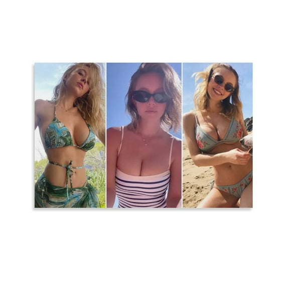 Sydney Sweeney Hot Girl Sexy Poster (58) Picture Print Canvas Poster Wall Paint Art Posters Decor Modern Home Artworks Gift 12x18inch(30x45cm)