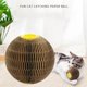 thumbnail image 2 of Pet Cat Scratch Board Toys Interactive Grinding Mint Ball Corrugated Paper Grinding Claw Tool Pets Supplies He Qiyong unisex, 2 of 2