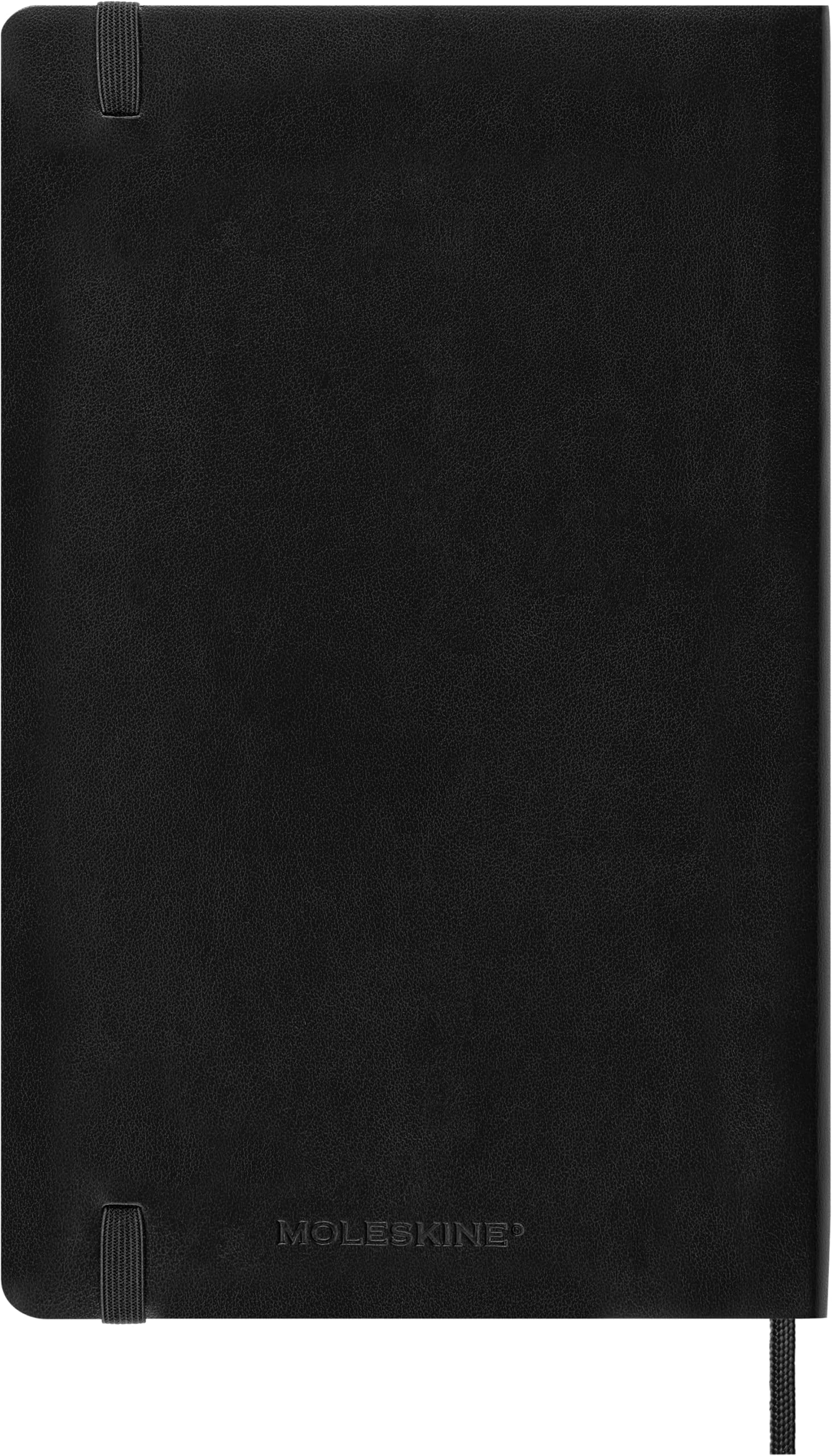 Moleskine Classic 18 Month 2023-2024 Weekly Planner, Soft Cover, Large (5" x 8.25"), Black
