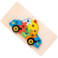 thumbnail image 3 of <p>3D Matching Jigsaw Toy, Wooden Educational Practical Hand Eye Coordination Matching 3D Puzzle Interesting  For Party</p>, 3 of 7