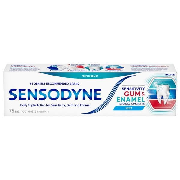 Sensodyne Sensitivity Gum & Enamel Mint Toothpaste 75ml