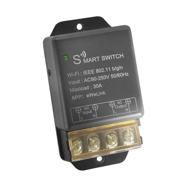 Smart Relay WiFi SwitchWireless Relay Switch Module30A Two Modes Wifi Relay Module Voice