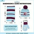 thumbnail image 3 of Disney Toddler Winter Hat, Kids Gloves or Toddlers Mittens, Matching Scarf, Frozen Elsa and Anna Baby Beanie for Girl Ages 2-4, 3 of 4