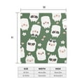 thumbnail image 5 of Fotbe Alpaca Faces Mailbox Covers Post Letter Box Cover Garden Decor Standard Size-21x18 in, 5 of 9