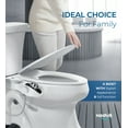 thumbnail image 5 of Hodvit Dual Nozzle Non-Electric Bidet Toilet Attachment with Filtration and Self-Cleaning, Adjustable Pressure Control, 5 of 9
