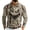 Coffee #30, variant on Mens Halloween Shirt V Neck Quick-Dry Pumpkin Trendy Tops Long Sleeve Skeleton 2026 Causal Shirt Lounge Fall Winter Spooky Shirts Coffee S