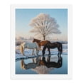 thumbnail image 5 of Paint by Numbers Kit for Adults, Winter Horses By Frozen Lake Paint by Numbers, Easy Paint by Numbers Kit for Adults Beginner, DIY Adult Paint by Number Kits on Canvas, Home Decor, 5 of 7