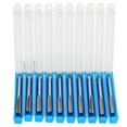thumbnail image 3 of Straight Flute Tap 10pcs High Speed Steel Screw Tap Straight Flute Thread Taps Set Accessory M8 X 1.25mm, 3 of 8