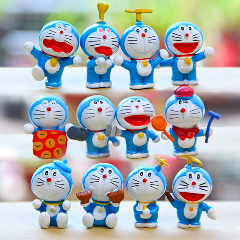 doraemon mini figures
