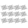 thumbnail image 1 of Unique Bargains 90mm Fan Finger Grill Metal Grill Protector Guard Fan Protective Cover 12 Pack, 1 of 6