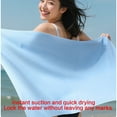thumbnail image 3 of Beach Towel Swim Poncho Light Weight Quick Dry Strong Absorbent Swimming Towel, 3 of 20