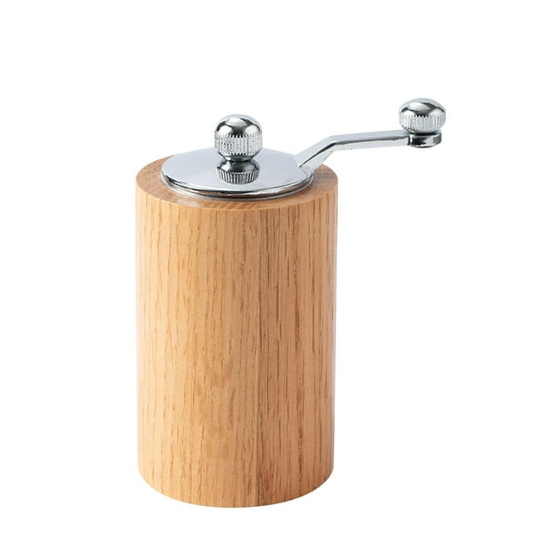 Molinillo de pimienta, manivela manual, molinillo de pimienta y sal ajustable portátil profesional, molinillo de especias para el hogar, cocina, Bar,