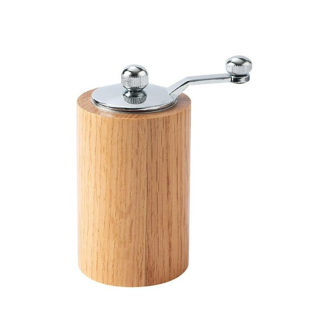 DOLITY Pepper Grinder Adjustable Coffee Bean Sesame Hand Crank for Camping Bar Cafe