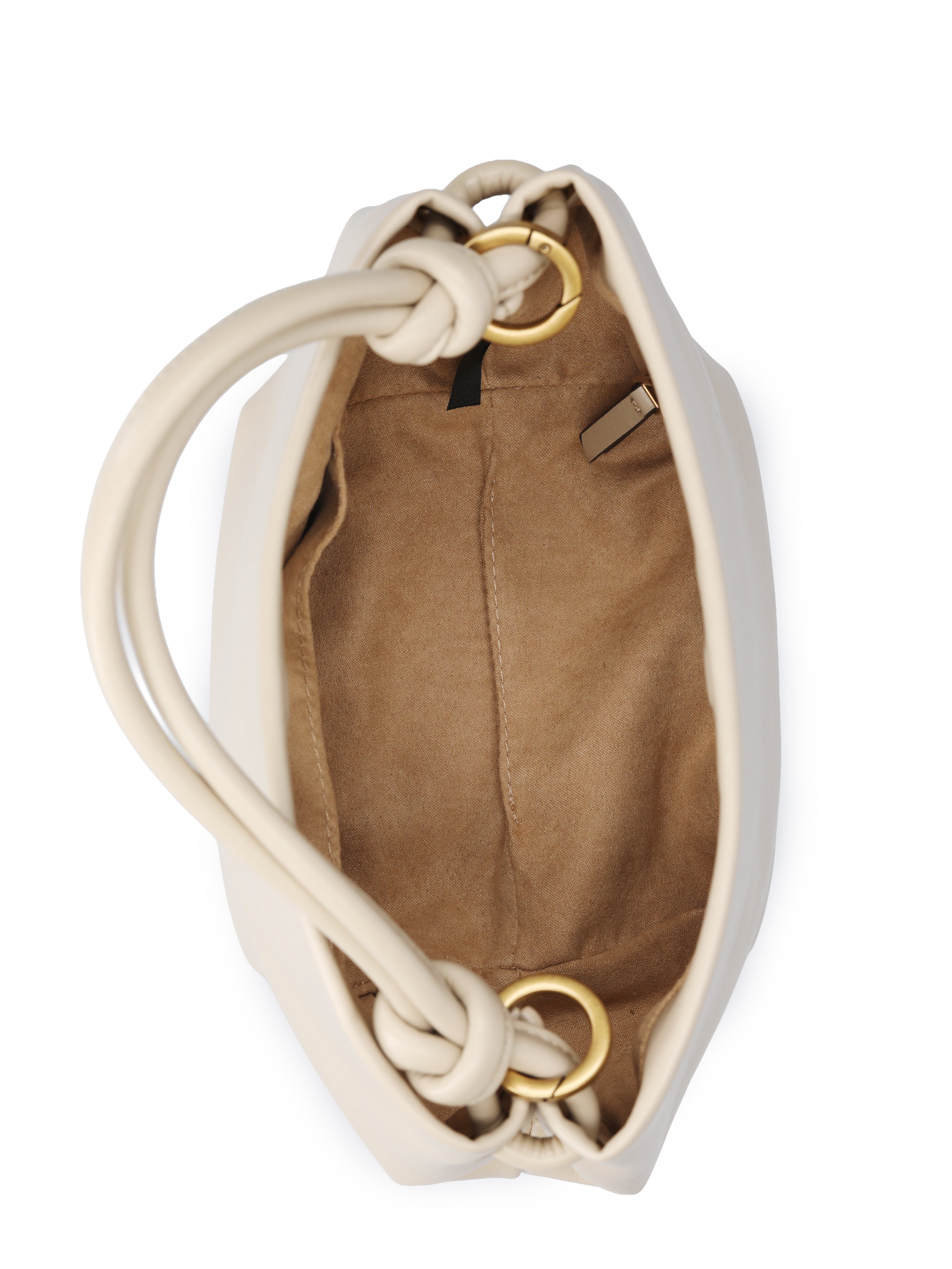Scoop Women's Faux Leather Mini Satchel Bag, Almond Biscuit