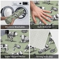 thumbnail image 3 of Rateoe Farm Cows Pattern Flannel Door Mat Indoor Outdoor Entrance, Waterproof All-Weather Doormat,Fade Resistant, Low Profile Entryway Mat 16x24in, 3 of 7