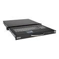 thumbnail image 3 of Tripp Lite Clavier Rackmount 1U avec Kit de Câble KVM pour Racks 2-Pots Ou 4-Pots - Clavier - avec Pavé Tactile - Montable sur Rack - USB - Noir, 3 of 5