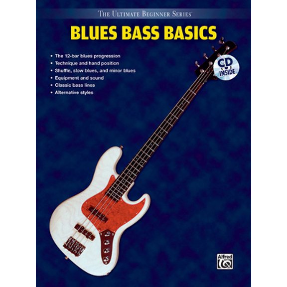 Pre-Owned Ultimate Beginner Blues Bass Basics: Steps One & Two, Book & CD [With CD] (Paperback) 1576234363 9781576234365
