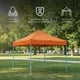 thumbnail image 3 of Ilios Innova | Toldo Plegable Naranja 3x3 Carpa para Exteriores Resistente al Clima, Impermeable, Estructura de Hierro y Tela Oxford 600D., 3 of 9