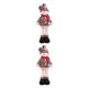 thumbnail image 2 of Monstrate Muñeca navideña Adorable reutilizable para sala de estar, fiestas familiares, escaparate de vacaciones, elemento de Navidad, Muñeco de nieve 2piezas, 2 of 6