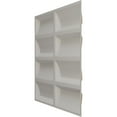 thumbnail image 4 of Ekena Millwork 19 5/8"W x 19 5/8"H Robin EnduraWall Decorative 3D Wall Panel, Bright Coat Gold (Covers 2.67 Sq. Ft.), 4 of 6