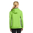 thumbnail image 3 of Sport-Tek Women's Fleece Colorblock Hooded Pullover, 3 of 3