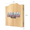 thumbnail image 6 of RAM Hemi Dart Board Cabinet Set with 6 Steel Tip Darts, 6 of 7