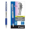 Pilot Easytouch Retractable Ballpoint Pen, Fine Point, Blue Ink, 12 Count