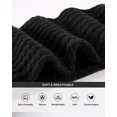 thumbnail image 5 of Miaocao Women's Slouch Crew Socks Scrunch Knit Cotton Calf Tube Socks 3 Pairs, 5 of 6