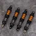 thumbnail image 2 of Accesorio RC duradero amortiguador de puntales de choque naranja negro suspensión de aceite para Tamiya CC01 RC RR10 110mm/120mm Fugacal Otros, 2 of 8