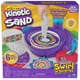 thumbnail image 1 of Kinetic Sand, Deluxe Swirl N' Surprise Playset, 2.5 libras de arena de juego (rojo, azul, verde, amarillo, blanco y morado), 4 herramientas, juguetes sensoriales para ni&ntilde;os de 3 Kinetic Sand NA, 1 of 7