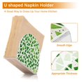 thumbnail image 5 of Yayeee Napkin Holder for Table Kitchen Paper Tissue Organization, Green Dot Triangles Pattern, 5 of 8